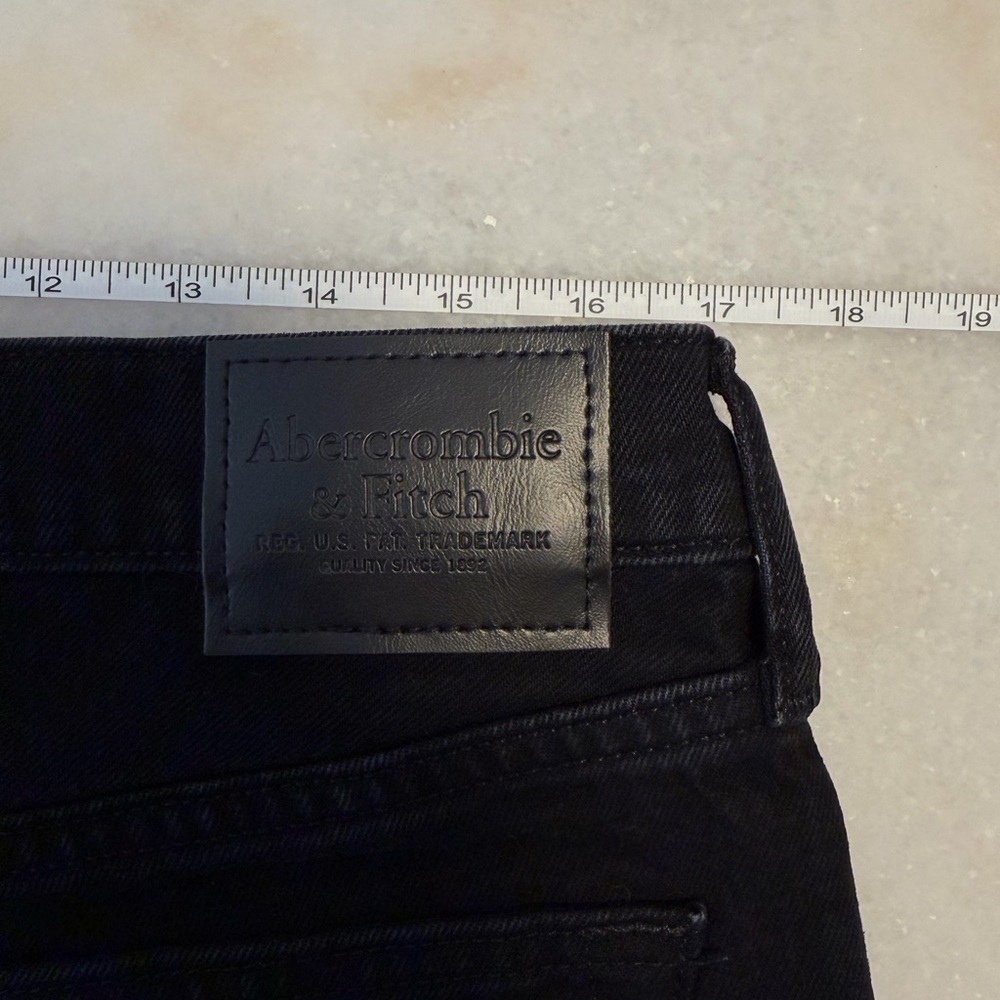 Abercrombie & Fitch Men's Black Slim Jeans NWT - Picture 4 of 9